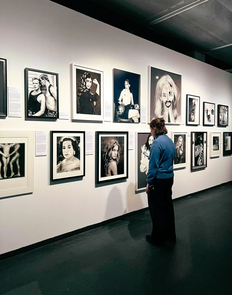 Black-and-white portrait exhibition at Fotografiska, Stockholm