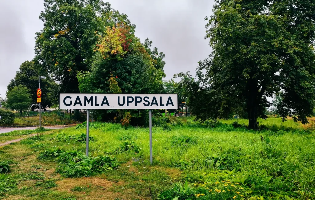 The open fields and royal burial mounds of Gamla Uppsala
