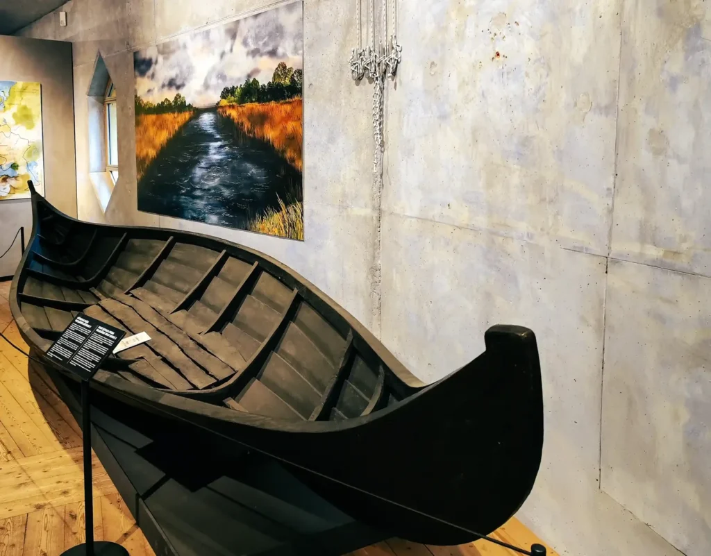 Inside the Gamla Uppsala Museum