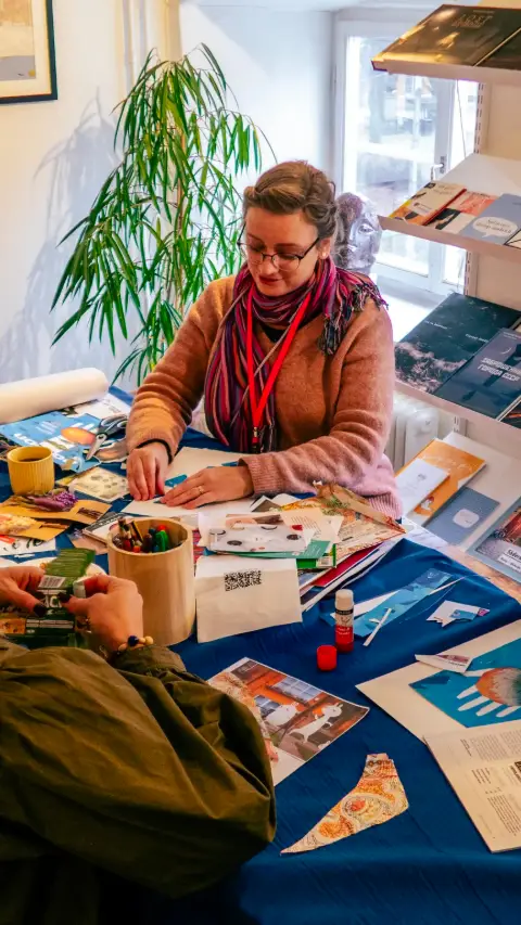 Hands-on art workshop on the Stockholm Urban Art Tour